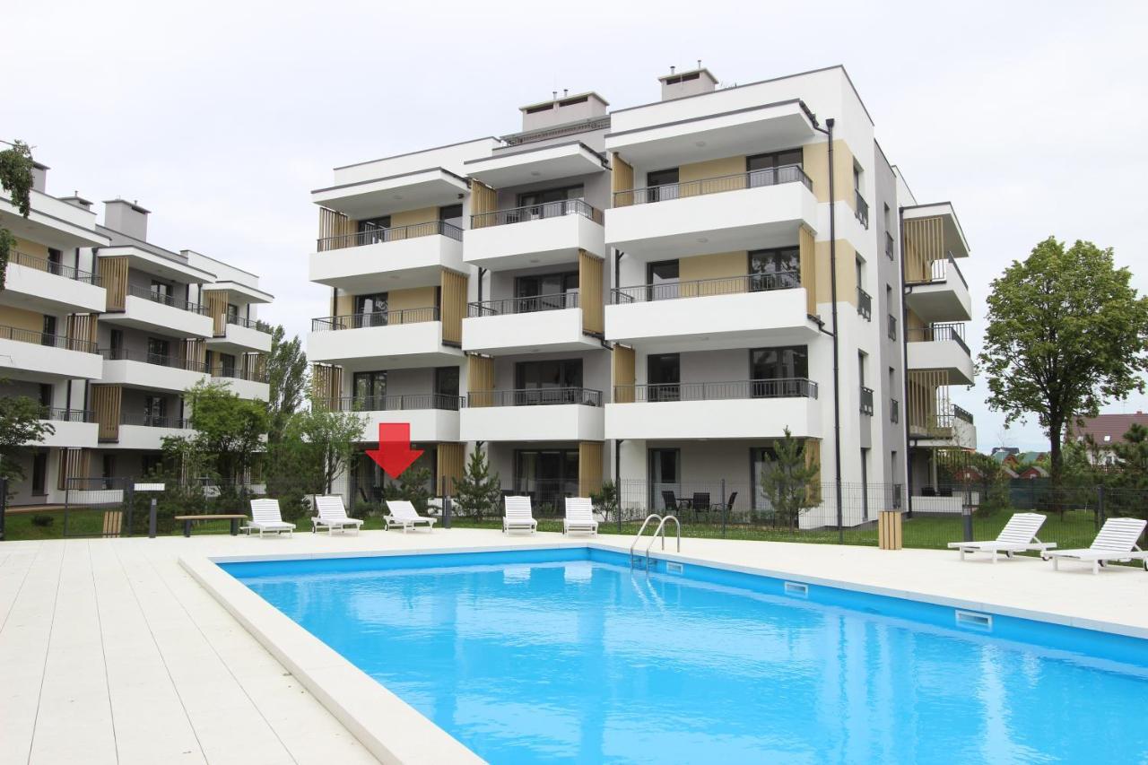 Rezydencja Apartamenty Ostrowski 尤斯托尼莫斯基 外观 照片
